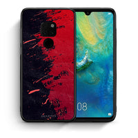 Thumbnail for Θήκη Αγίου Βαλεντίνου Huawei Mate 20 Red Paint από τη Smartfits με σχέδιο στο πίσω μέρος και μαύρο περίβλημα | Huawei Mate 20 Red Paint case with colorful back and black bezels