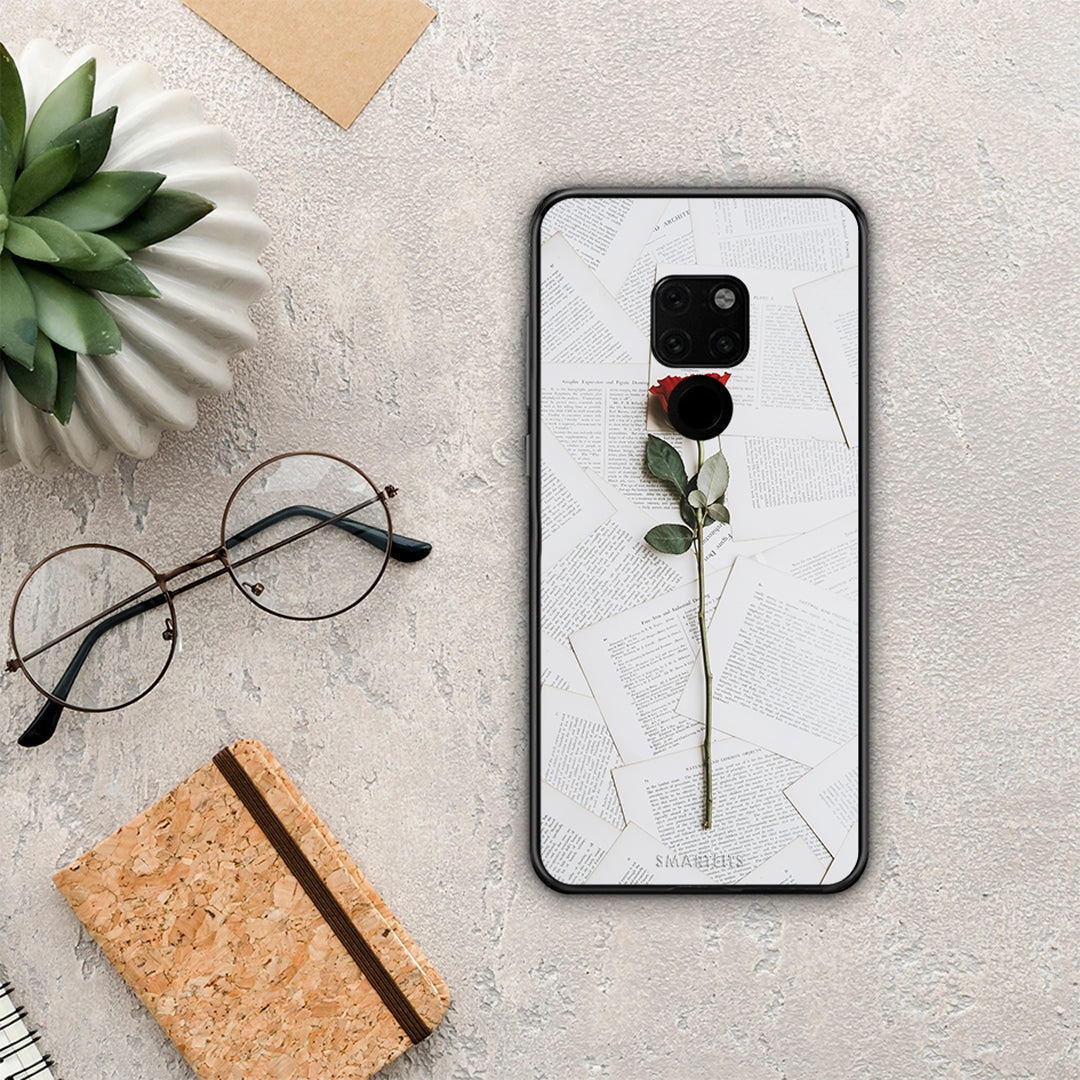 Red Rose - Huawei Mate 20 θήκη