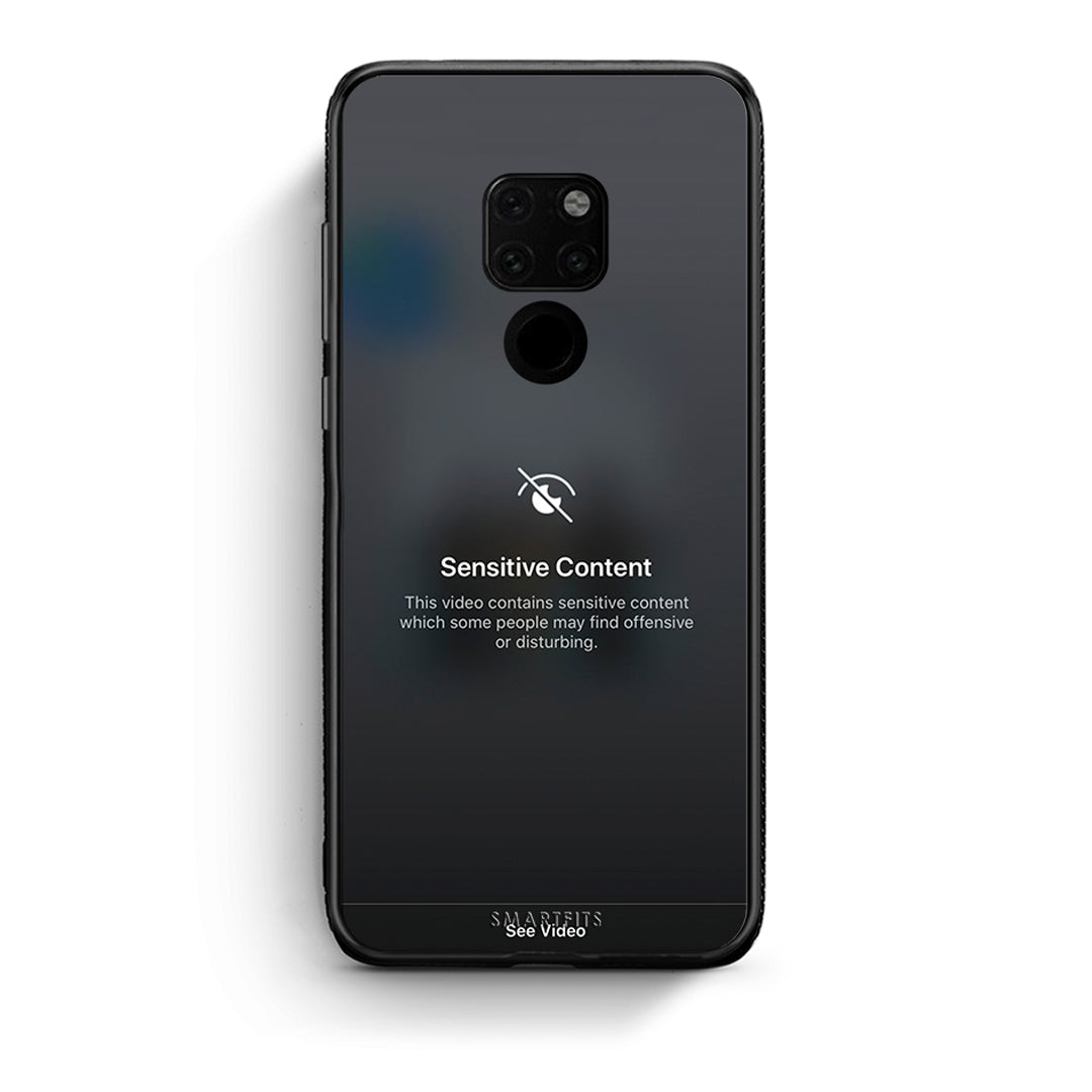 Huawei Mate 20 Sensitive Content θήκη από τη Smartfits με σχέδιο στο πίσω μέρος και μαύρο περίβλημα | Smartphone case with colorful back and black bezels by Smartfits