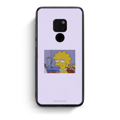 Huawei Mate 20 So Happy θήκη από τη Smartfits με σχέδιο στο πίσω μέρος και μαύρο περίβλημα | Smartphone case with colorful back and black bezels by Smartfits