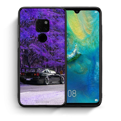 Θήκη Αγίου Βαλεντίνου Huawei Mate 20 Super Car από τη Smartfits με σχέδιο στο πίσω μέρος και μαύρο περίβλημα | Huawei Mate 20 Super Car case with colorful back and black bezels