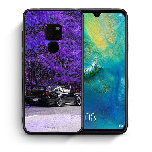 Θήκη Αγίου Βαλεντίνου Huawei Mate 20 Super Car από τη Smartfits με σχέδιο στο πίσω μέρος και μαύρο περίβλημα | Huawei Mate 20 Super Car case with colorful back and black bezels