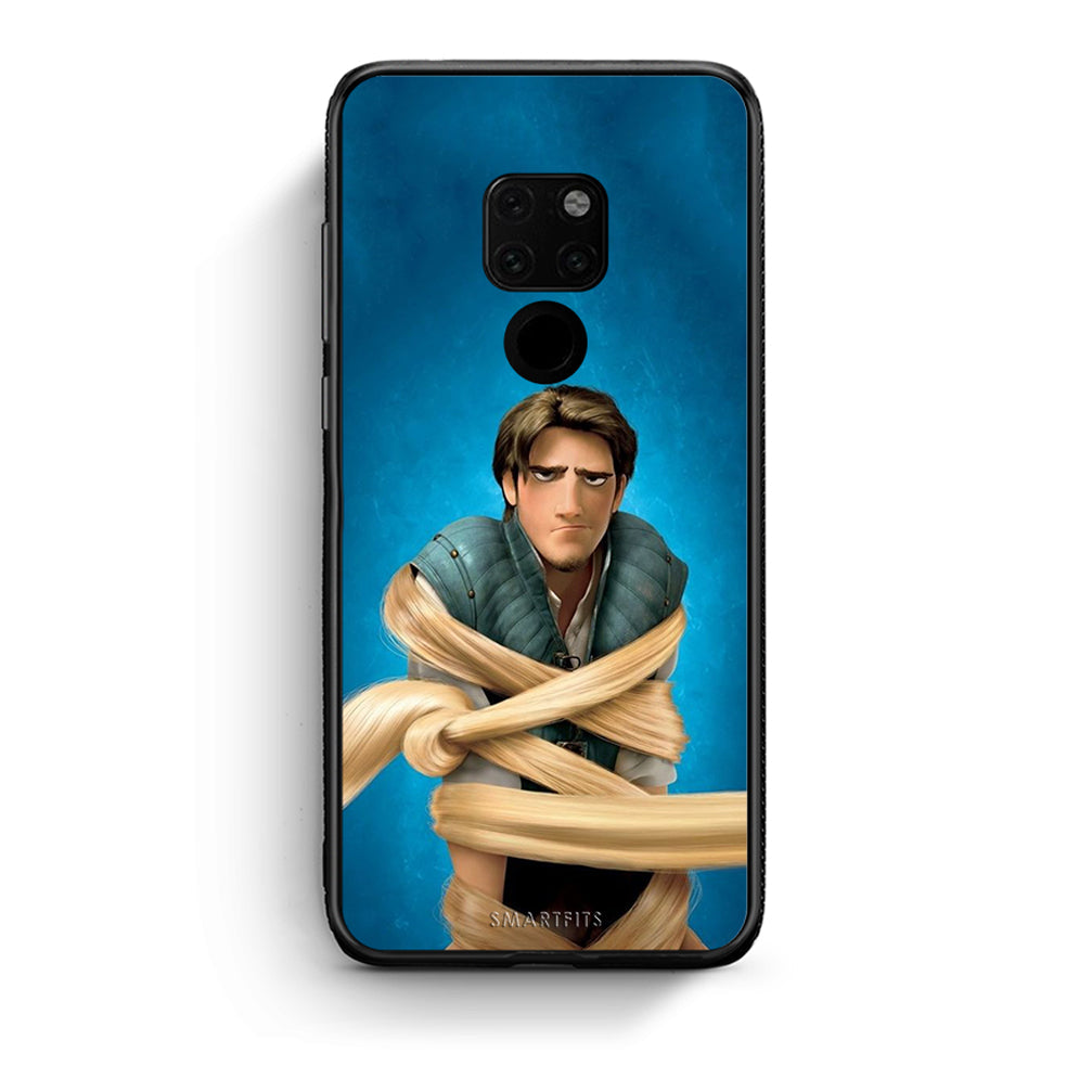 Huawei Mate 20 Tangled 1 Θήκη Αγίου Βαλεντίνου από τη Smartfits με σχέδιο στο πίσω μέρος και μαύρο περίβλημα | Smartphone case with colorful back and black bezels by Smartfits