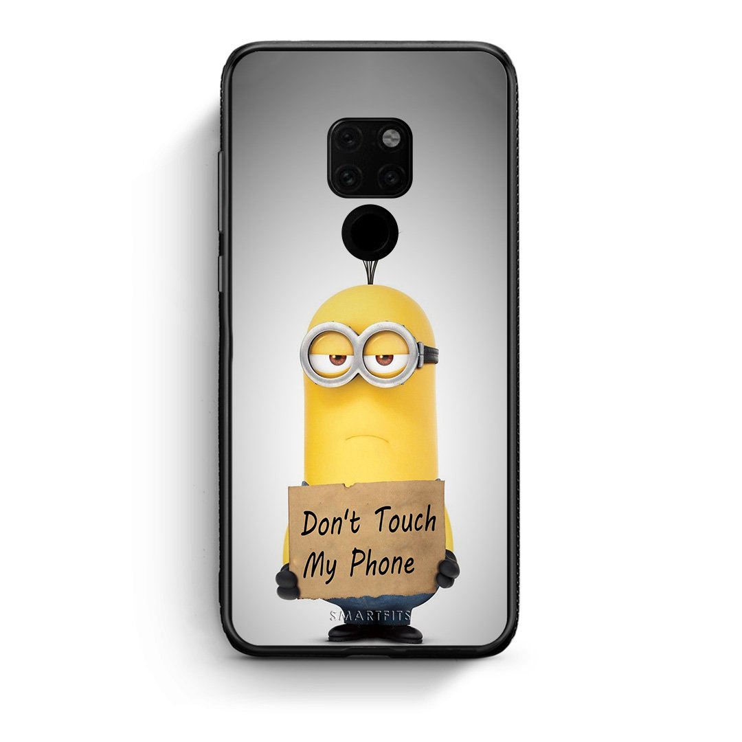 4 - Huawei Mate 20 Minion Text case, cover, bumper