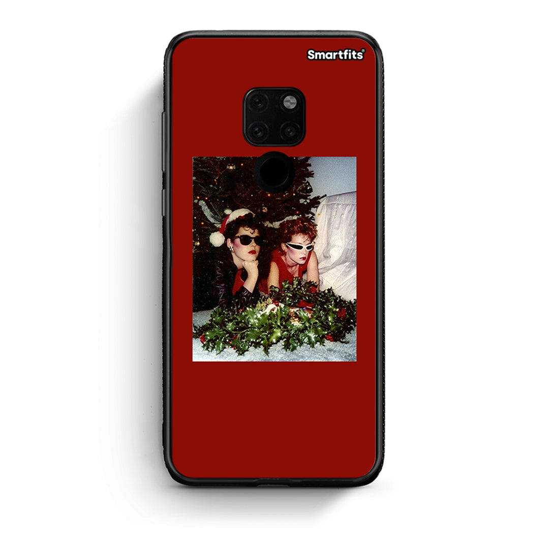 Huawei Mate 20 Waiting For Xmas θήκη από τη Smartfits με σχέδιο στο πίσω μέρος και μαύρο περίβλημα | Smartphone case with colorful back and black bezels by Smartfits
