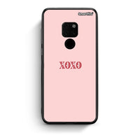 Thumbnail for Huawei Mate 20 XOXO Love θήκη από τη Smartfits με σχέδιο στο πίσω μέρος και μαύρο περίβλημα | Smartphone case with colorful back and black bezels by Smartfits