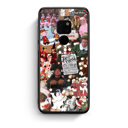 Huawei Mate 20 Xmas Movies θήκη από τη Smartfits με σχέδιο στο πίσω μέρος και μαύρο περίβλημα | Smartphone case with colorful back and black bezels by Smartfits