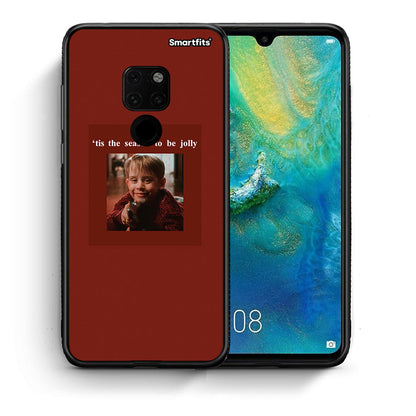 Θήκη Huawei Mate 20 Xmas Ultimate Spirit από τη Smartfits με σχέδιο στο πίσω μέρος και μαύρο περίβλημα | Huawei Mate 20 Xmas Ultimate Spirit case with colorful back and black bezels