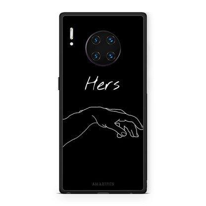 Huawei Mate 30 Pro Aeshetic Love 1 Θήκη Αγίου Βαλεντίνου από τη Smartfits με σχέδιο στο πίσω μέρος και μαύρο περίβλημα | Smartphone case with colorful back and black bezels by Smartfits