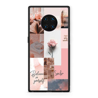 Thumbnail for Huawei Mate 30 Pro Aesthetic Collage θήκη από τη Smartfits με σχέδιο στο πίσω μέρος και μαύρο περίβλημα | Smartphone case with colorful back and black bezels by Smartfits