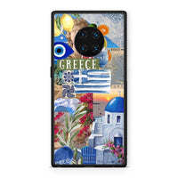 Thumbnail for Huawei Mate 30 Pro All Greek Θήκη από τη Smartfits με σχέδιο στο πίσω μέρος και μαύρο περίβλημα | Smartphone case with colorful back and black bezels by Smartfits