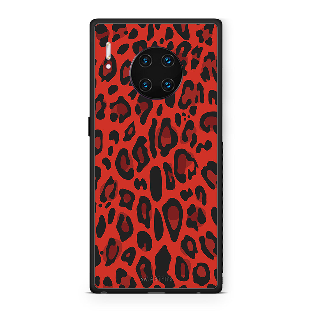 4 - Huawei Mate 30 Pro Red Leopard Animal case, cover, bumper