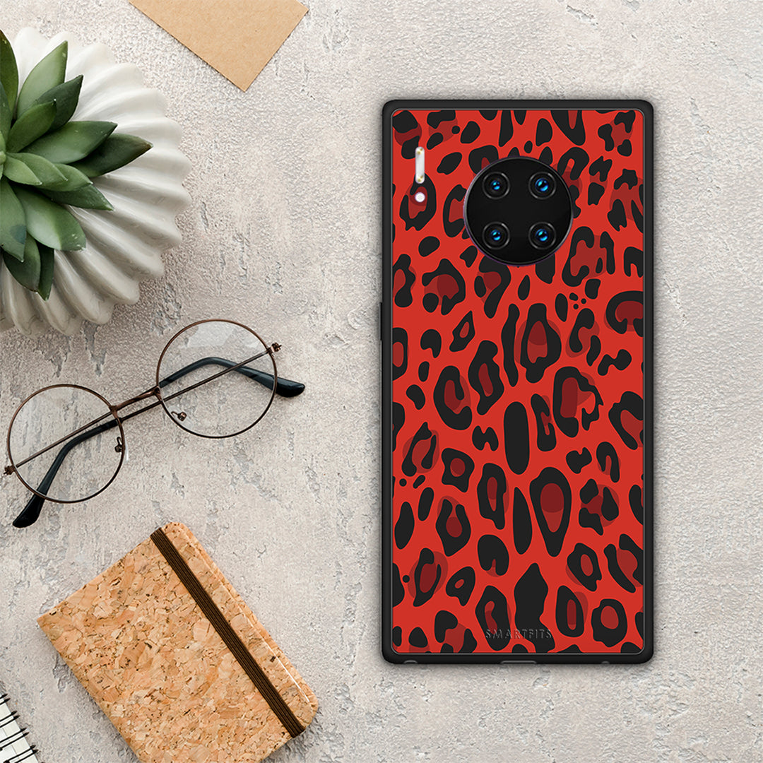 Animal Red Leopard - Huawei Mate 30 Pro θήκη