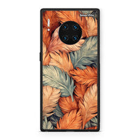 Thumbnail for Huawei Mate 30 Pro Autumn Leaves θήκη από τη Smartfits με σχέδιο στο πίσω μέρος και μαύρο περίβλημα | Smartphone case with colorful back and black bezels by Smartfits