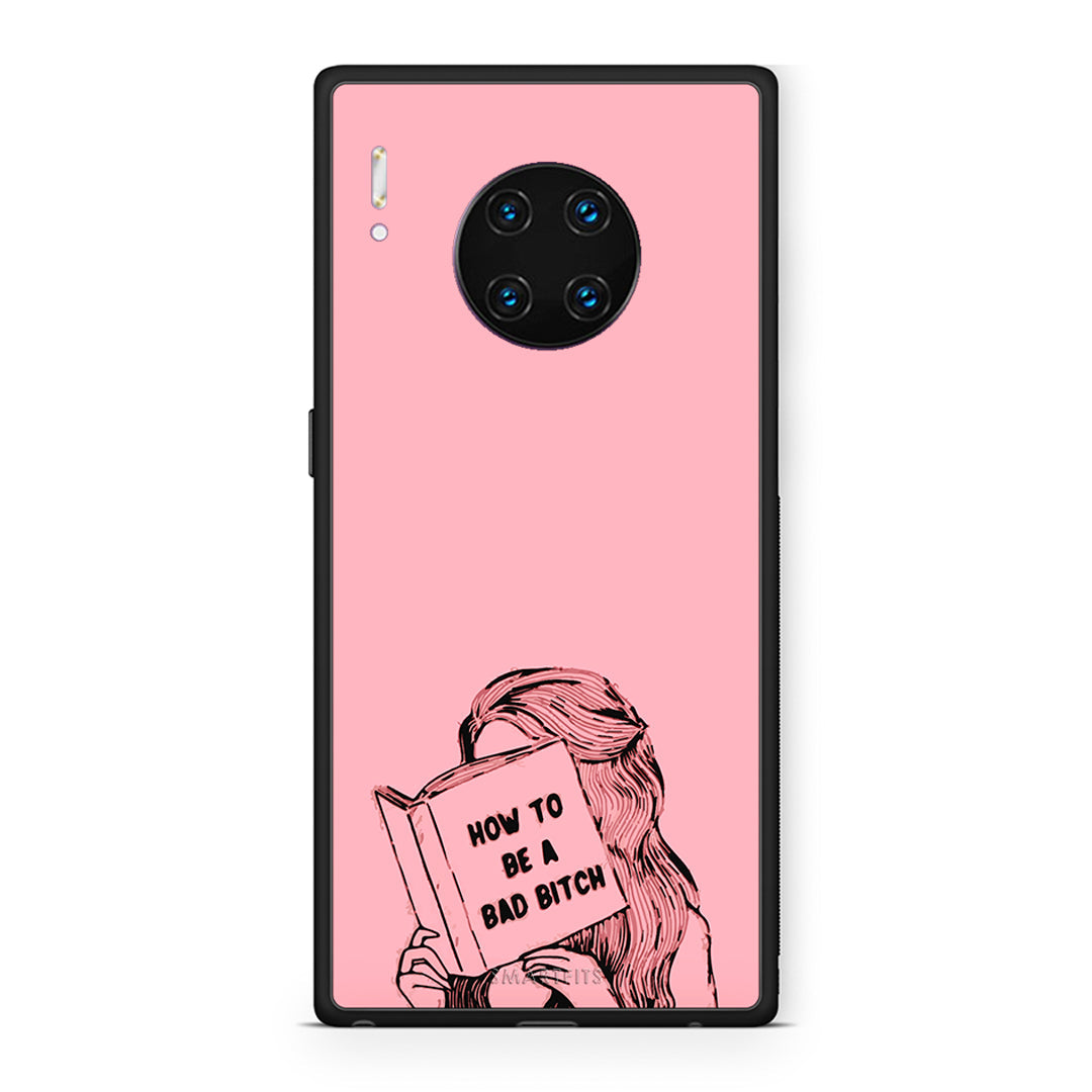 Huawei Mate 30 Pro Bad Bitch θήκη από τη Smartfits με σχέδιο στο πίσω μέρος και μαύρο περίβλημα | Smartphone case with colorful back and black bezels by Smartfits