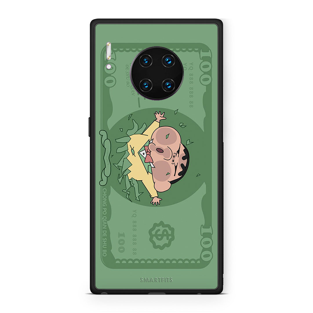 Huawei Mate 30 Pro Big Money Θήκη Αγίου Βαλεντίνου από τη Smartfits με σχέδιο στο πίσω μέρος και μαύρο περίβλημα | Smartphone case with colorful back and black bezels by Smartfits