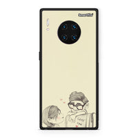 Thumbnail for Huawei Mate 30 Pro Carl And Ellie θήκη από τη Smartfits με σχέδιο στο πίσω μέρος και μαύρο περίβλημα | Smartphone case with colorful back and black bezels by Smartfits