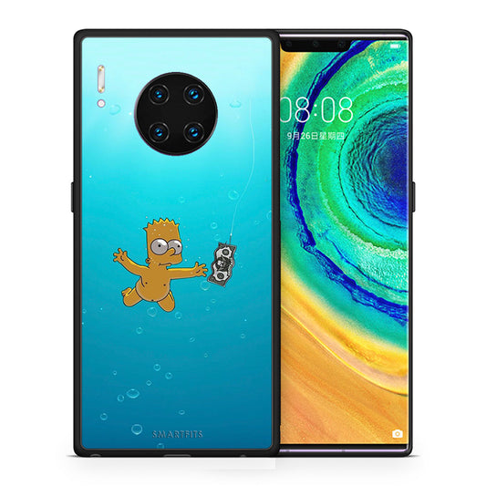 Θήκη Huawei Mate 30 Pro Chasing Money από τη Smartfits με σχέδιο στο πίσω μέρος και μαύρο περίβλημα | Huawei Mate 30 Pro Chasing Money case with colorful back and black bezels