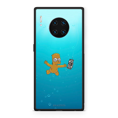 Huawei Mate 30 Pro Chasing Money θήκη από τη Smartfits με σχέδιο στο πίσω μέρος και μαύρο περίβλημα | Smartphone case with colorful back and black bezels by Smartfits