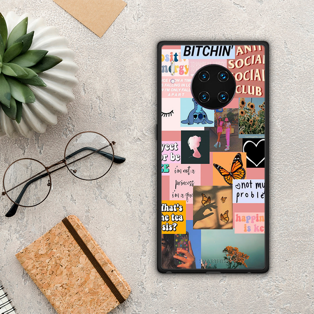 Collage Bitchin - Huawei Mate 30 Pro θήκη