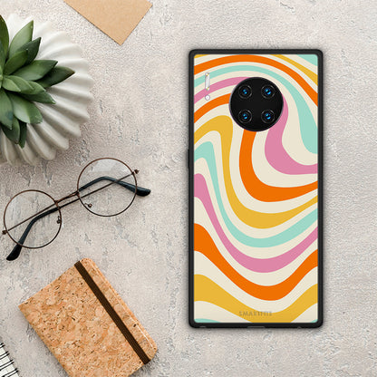 Colourful Waves - Huawei Mate 30 Pro θήκη