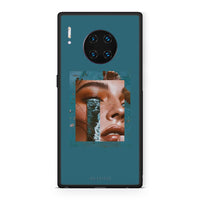 Thumbnail for Huawei Mate 30 Pro Cry An Ocean θήκη από τη Smartfits με σχέδιο στο πίσω μέρος και μαύρο περίβλημα | Smartphone case with colorful back and black bezels by Smartfits