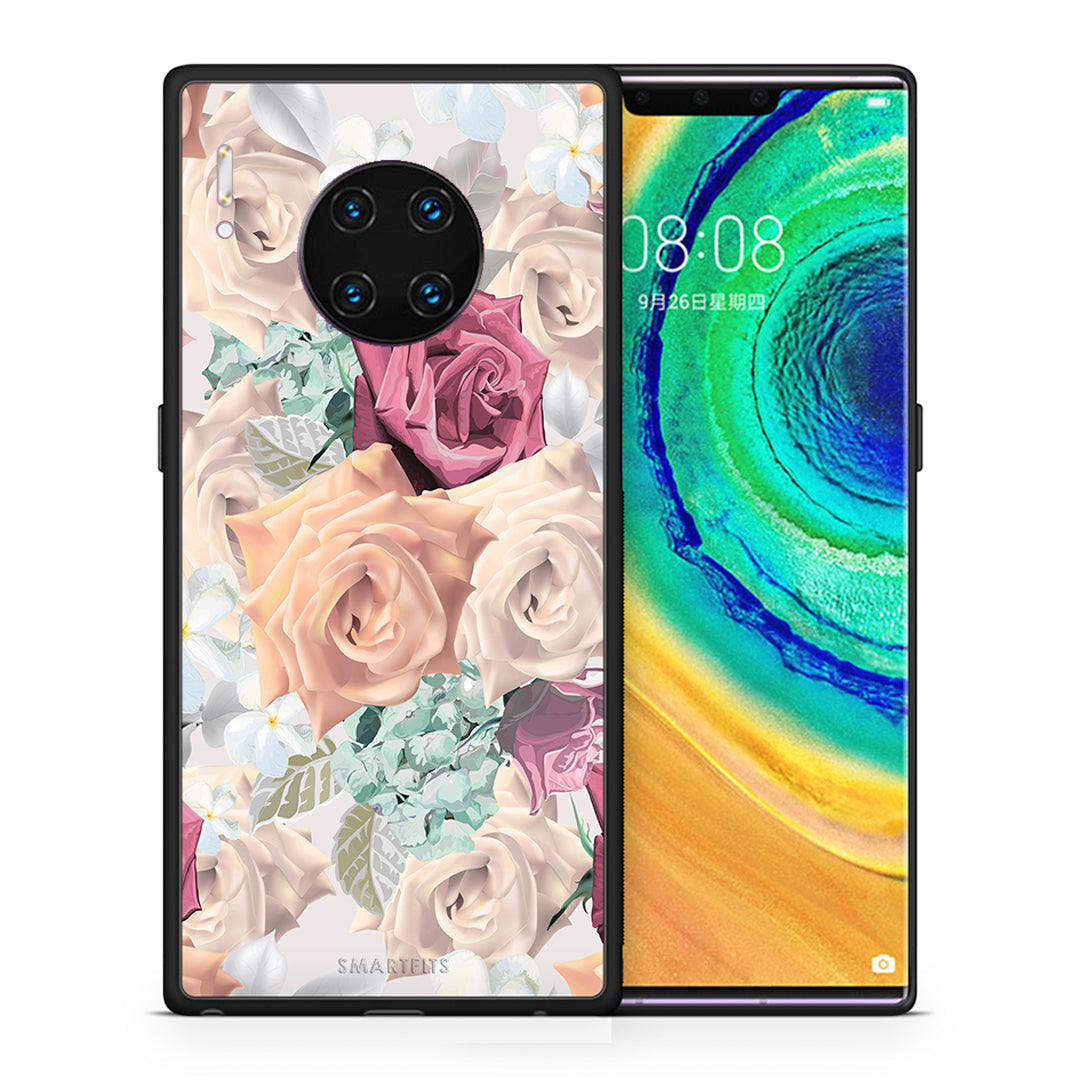 Θήκη Huawei Mate 30 Pro Bouquet Floral από τη Smartfits με σχέδιο στο πίσω μέρος και μαύρο περίβλημα | Huawei Mate 30 Pro Bouquet Floral case with colorful back and black bezels
