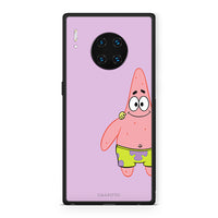 Thumbnail for Huawei Mate 30 Pro Friends Patrick θήκη από τη Smartfits με σχέδιο στο πίσω μέρος και μαύρο περίβλημα | Smartphone case with colorful back and black bezels by Smartfits