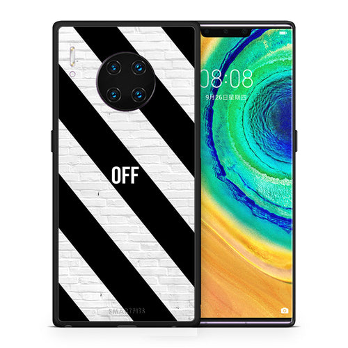 Θήκη Huawei Mate 30 Pro Get Off από τη Smartfits με σχέδιο στο πίσω μέρος και μαύρο περίβλημα | Huawei Mate 30 Pro Get Off case with colorful back and black bezels