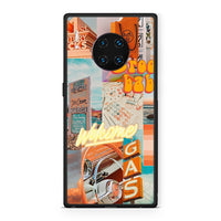 Thumbnail for Huawei Mate 30 Pro Groovy Babe Θήκη Αγίου Βαλεντίνου από τη Smartfits με σχέδιο στο πίσω μέρος και μαύρο περίβλημα | Smartphone case with colorful back and black bezels by Smartfits