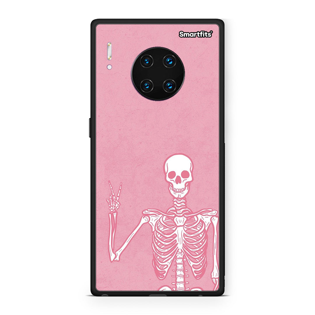 Huawei Mate 30 Pro Halloween Motivation θήκη από τη Smartfits με σχέδιο στο πίσω μέρος και μαύρο περίβλημα | Smartphone case with colorful back and black bezels by Smartfits