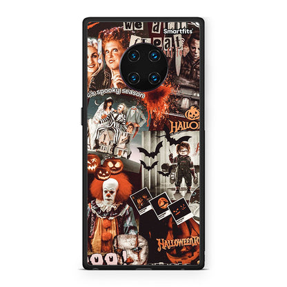 Huawei Mate 30 Pro Halloween Spooky Season θήκη από τη Smartfits με σχέδιο στο πίσω μέρος και μαύρο περίβλημα | Smartphone case with colorful back and black bezels by Smartfits