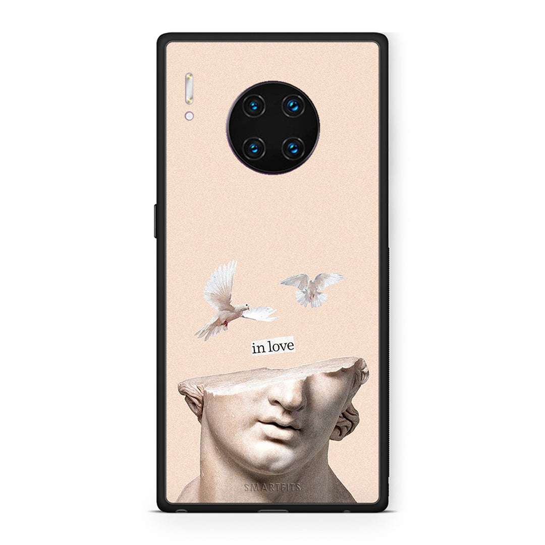 Huawei Mate 30 Pro In Love θήκη από τη Smartfits με σχέδιο στο πίσω μέρος και μαύρο περίβλημα | Smartphone case with colorful back and black bezels by Smartfits