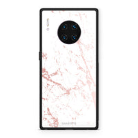 Thumbnail for 116 - Huawei Mate 30 Pro Pink Splash Marble case, cover, bumper