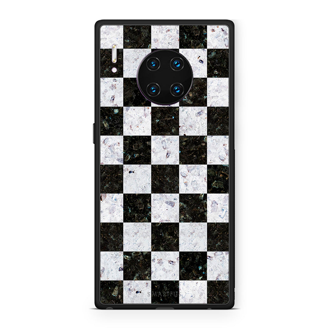 4 - Huawei Mate 30 Pro Square Geometric Marble case, cover, bumper