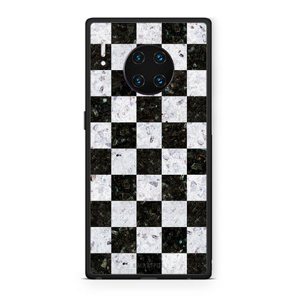 4 - Huawei Mate 30 Pro Square Geometric Marble case, cover, bumper