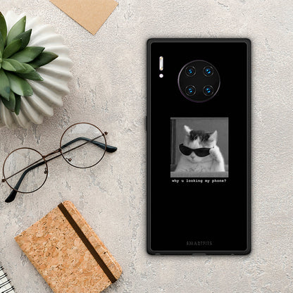 Meme Cat - Huawei Mate 30 Pro θήκη