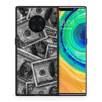 Thumbnail for Θήκη Huawei Mate 30 Pro Money Dollars από τη Smartfits με σχέδιο στο πίσω μέρος και μαύρο περίβλημα | Huawei Mate 30 Pro Money Dollars case with colorful back and black bezels