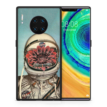 Θήκη Huawei Mate 30 Pro Nasa Bloom από τη Smartfits με σχέδιο στο πίσω μέρος και μαύρο περίβλημα | Huawei Mate 30 Pro Nasa Bloom case with colorful back and black bezels