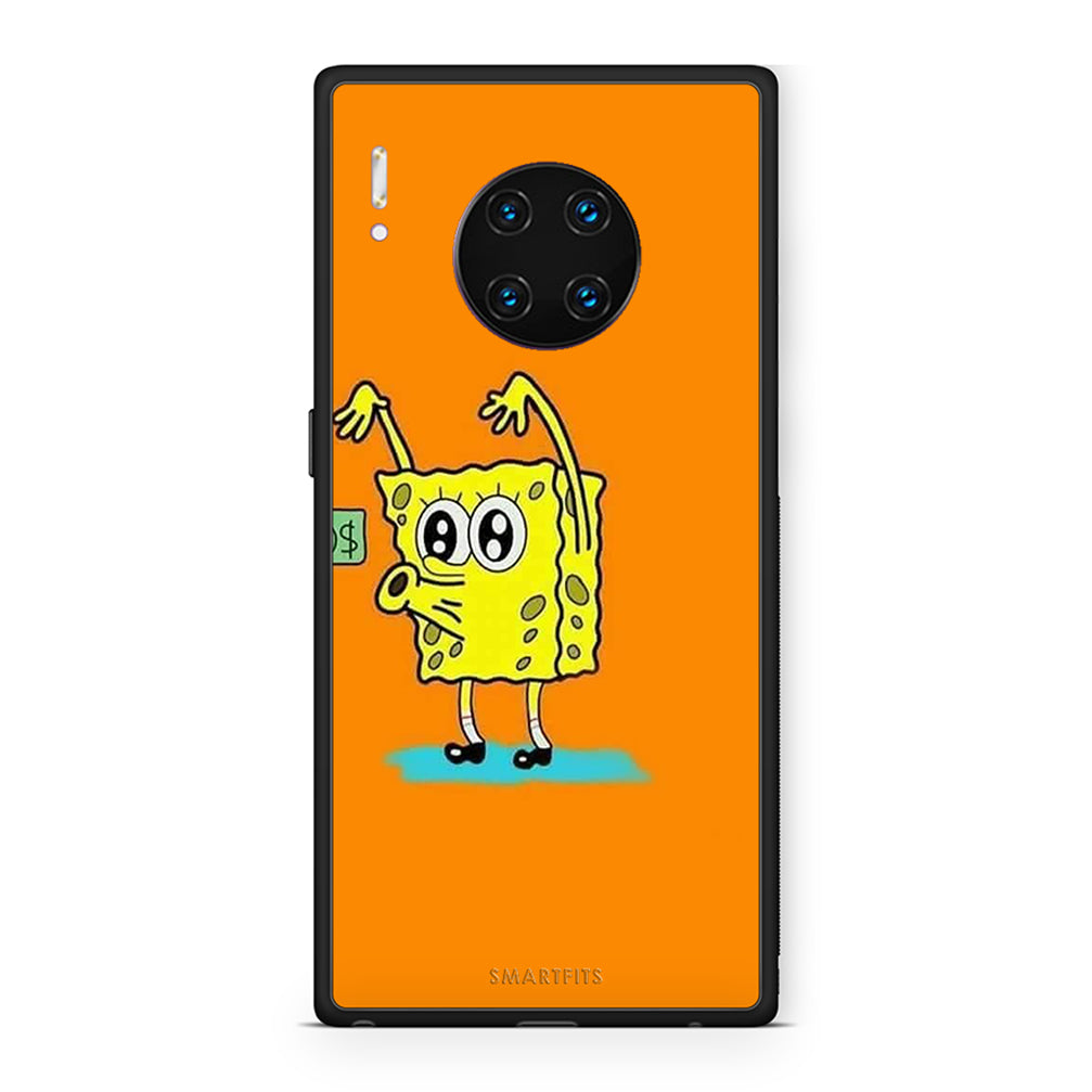 Huawei Mate 30 Pro No Money 2 Θήκη Αγίου Βαλεντίνου από τη Smartfits με σχέδιο στο πίσω μέρος και μαύρο περίβλημα | Smartphone case with colorful back and black bezels by Smartfits