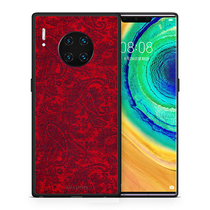 Θήκη Huawei Mate 30 Pro Paisley Cashmere από τη Smartfits με σχέδιο στο πίσω μέρος και μαύρο περίβλημα | Huawei Mate 30 Pro Paisley Cashmere case with colorful back and black bezels