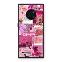 Thumbnail for Huawei Mate 30 Pro Pink Love Θήκη Αγίου Βαλεντίνου από τη Smartfits με σχέδιο στο πίσω μέρος και μαύρο περίβλημα | Smartphone case with colorful back and black bezels by Smartfits