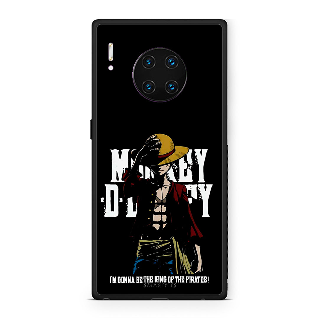 Huawei Mate 30 Pro Pirate King θήκη από τη Smartfits με σχέδιο στο πίσω μέρος και μαύρο περίβλημα | Smartphone case with colorful back and black bezels by Smartfits