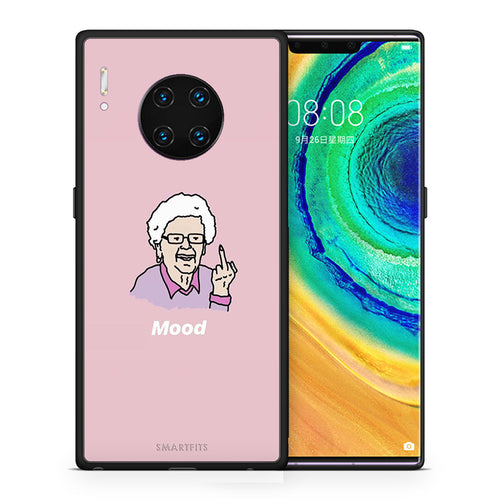 Θήκη Huawei Mate 30 Pro Mood PopArt από τη Smartfits με σχέδιο στο πίσω μέρος και μαύρο περίβλημα | Huawei Mate 30 Pro Mood PopArt case with colorful back and black bezels