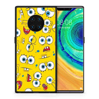 Thumbnail for Θήκη Huawei Mate 30 Pro Sponge PopArt από τη Smartfits με σχέδιο στο πίσω μέρος και μαύρο περίβλημα | Huawei Mate 30 Pro Sponge PopArt case with colorful back and black bezels