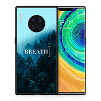 Thumbnail for Θήκη Huawei Mate 30 Pro Breath Quote από τη Smartfits με σχέδιο στο πίσω μέρος και μαύρο περίβλημα | Huawei Mate 30 Pro Breath Quote case with colorful back and black bezels