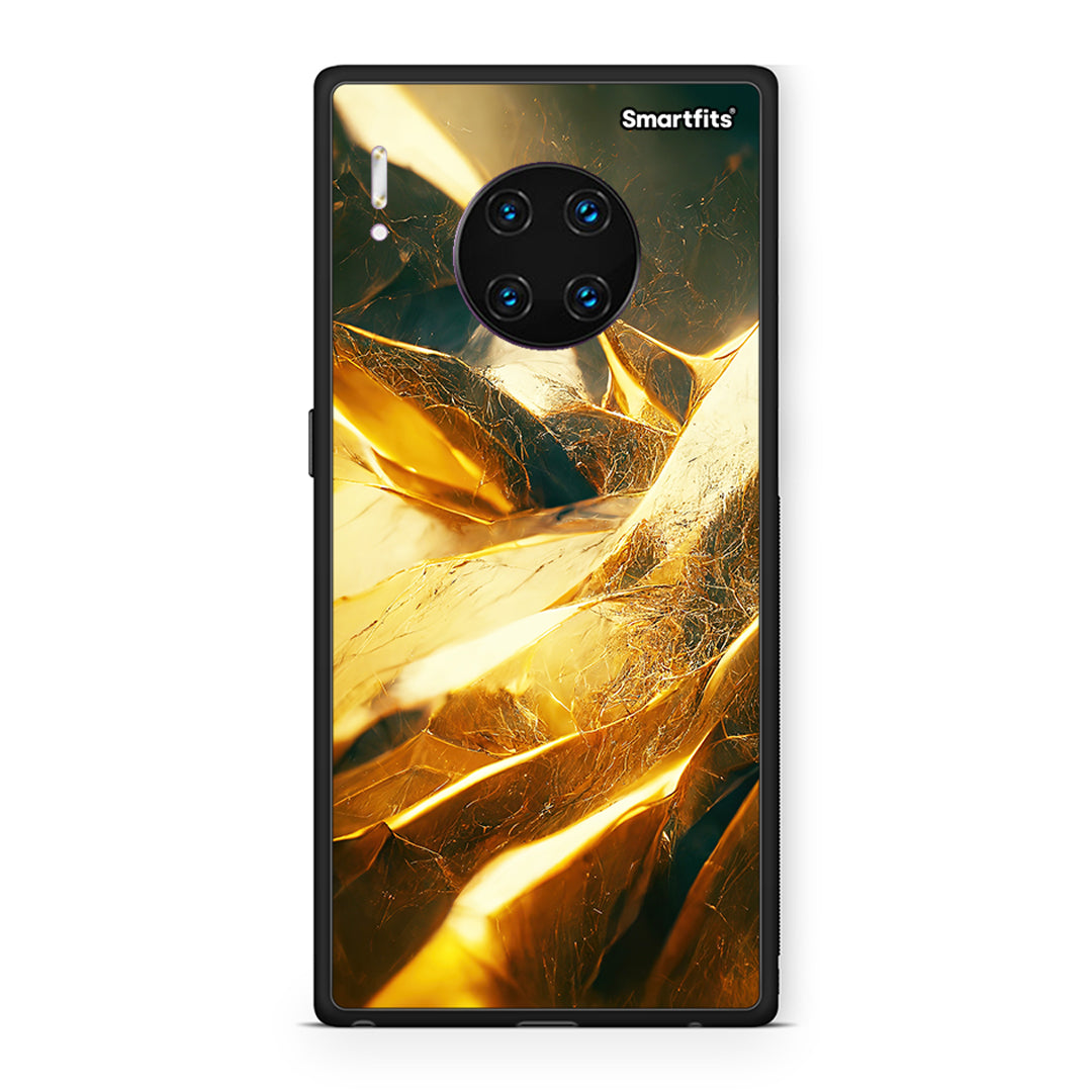 Huawei Mate 30 Pro Real Gold θήκη από τη Smartfits με σχέδιο στο πίσω μέρος και μαύρο περίβλημα | Smartphone case with colorful back and black bezels by Smartfits