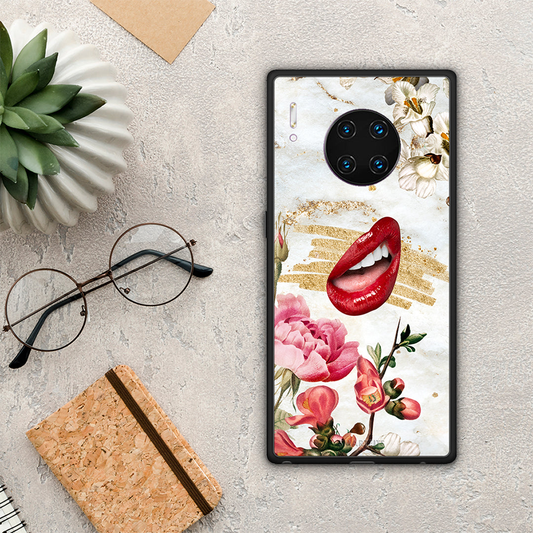 Red Lips - Huawei Mate 30 Pro θήκη