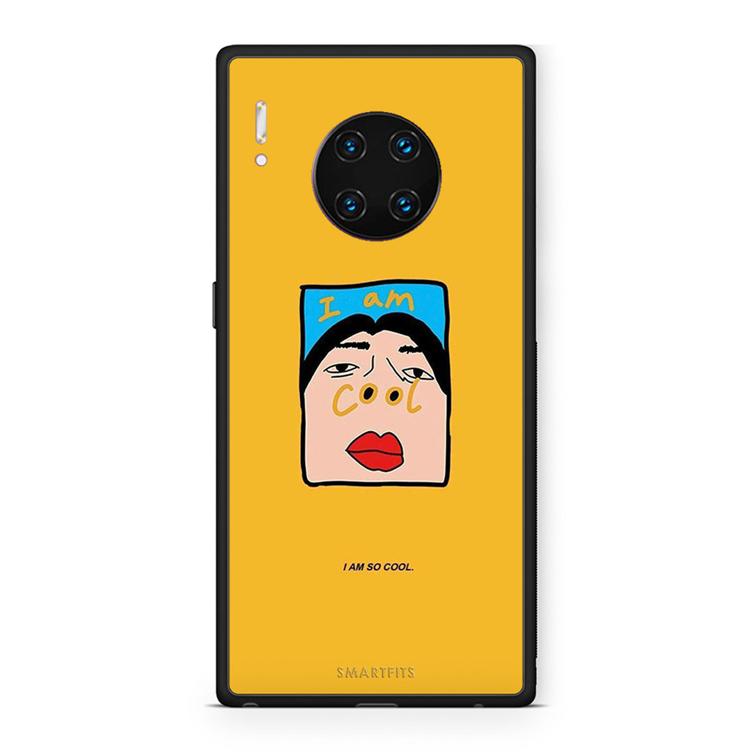 Huawei Mate 30 Pro So Cool Θήκη Αγίου Βαλεντίνου από τη Smartfits με σχέδιο στο πίσω μέρος και μαύρο περίβλημα | Smartphone case with colorful back and black bezels by Smartfits