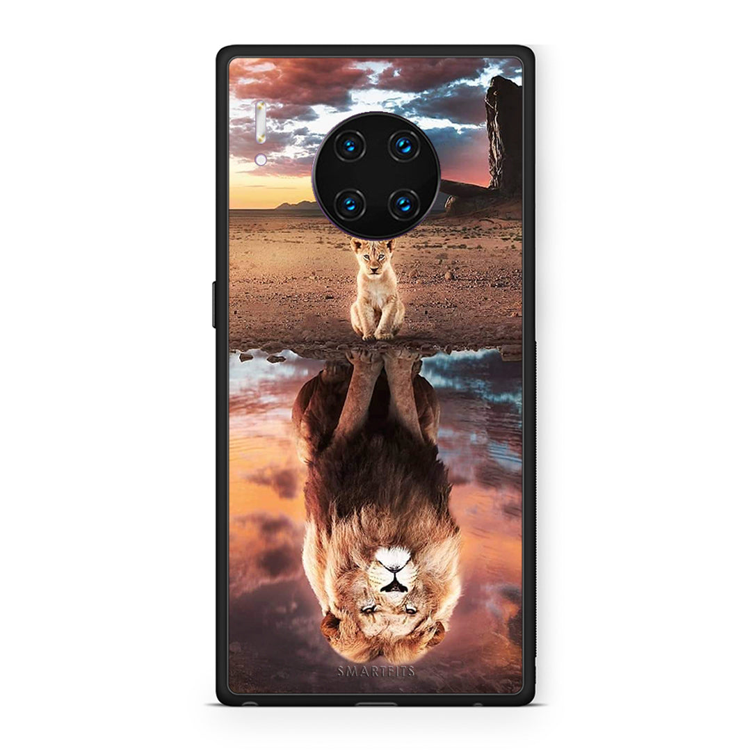 Huawei Mate 30 Pro Sunset Dreams Θήκη Αγίου Βαλεντίνου από τη Smartfits με σχέδιο στο πίσω μέρος και μαύρο περίβλημα | Smartphone case with colorful back and black bezels by Smartfits